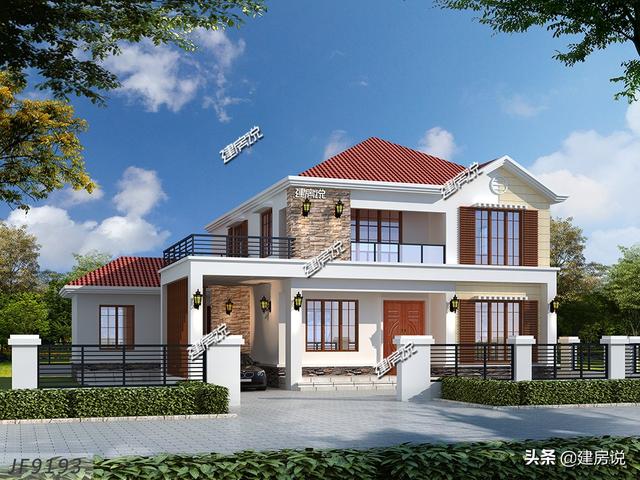 經(jīng)濟實惠的農(nóng)村自建房，美麗實用，一般家庭也不會有經(jīng)濟負(fù)擔(dān)！