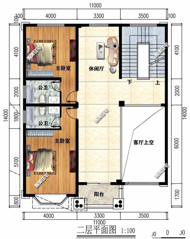 一棟簡歐外觀+客廳挑空設(shè)計的農(nóng)村別墅，內(nèi)帶堂屋，你們村的下一個話題人物會花落你家嗎？
