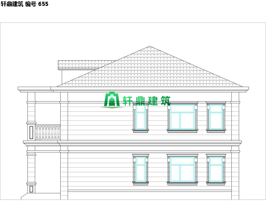 經(jīng)典現(xiàn)代自建小別墅設計施工圖08.jpg