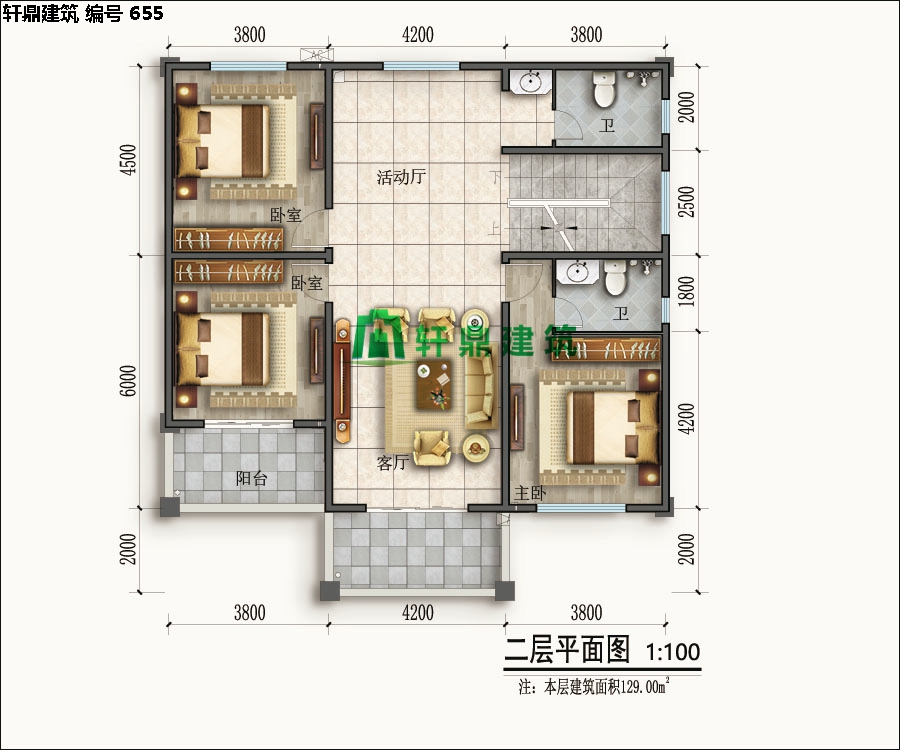 經(jīng)典現(xiàn)代自建小別墅設計施工圖11.jpg