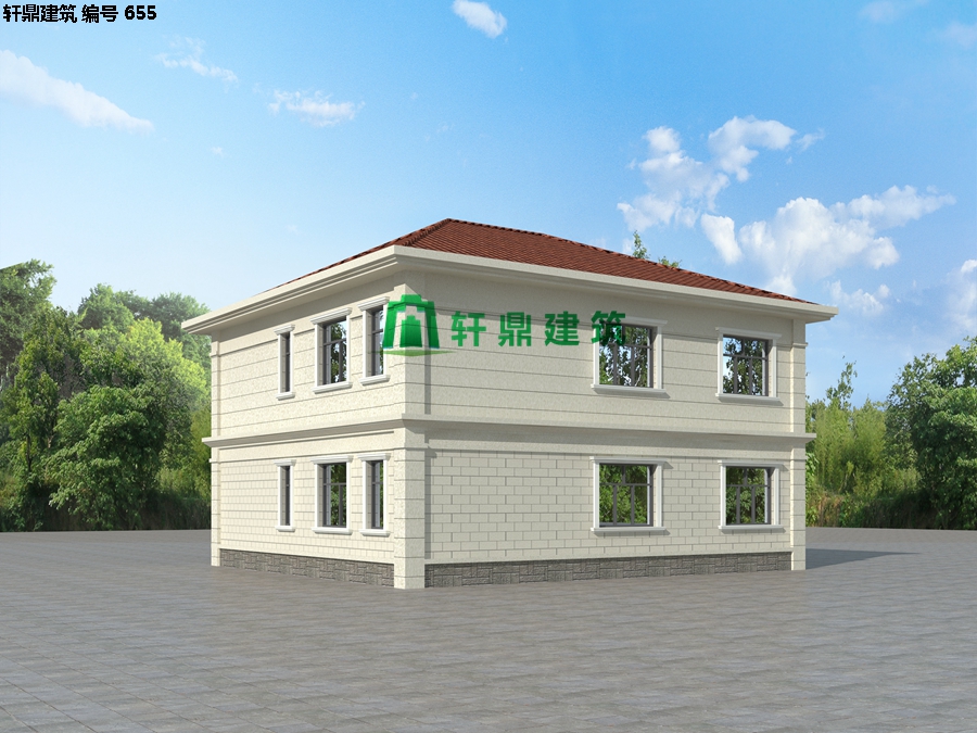 經(jīng)典現(xiàn)代自建小別墅設計施工圖01.jpg