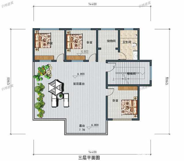 農(nóng)村自建房屋設計圖