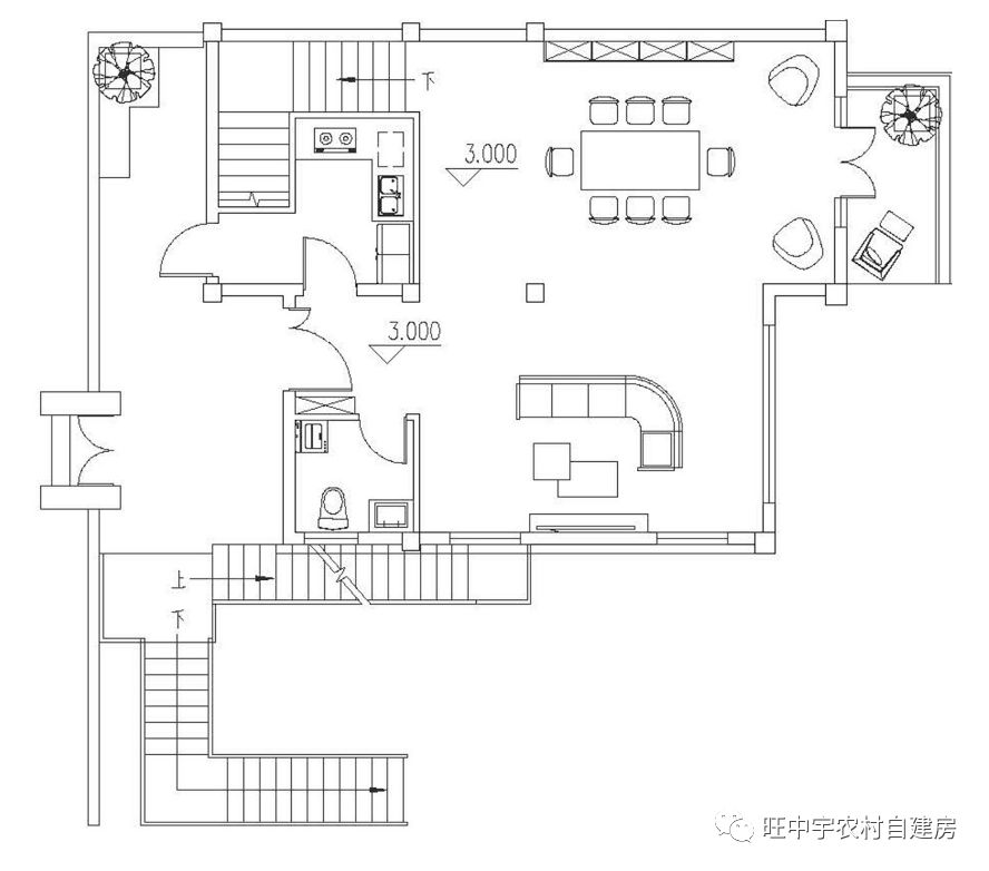 二層農(nóng)村小別墅設(shè)計(jì)圖